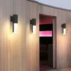 Wandleuchte LED 10W 7W Moderner minimalistischer Stil IP65 Wasserdicht Innen/Außen mit Lichtquelle mit hoher Helligkeit