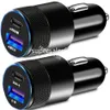 38W 15 W podwójne porty stopu szybkiego PD USB C ŁYSKA AUTO AUTO Adapters dla iPada 2 3 4 iPhone 11 12 13 14 15 Plus Samsung Xiaomi Huawei S1 PC GPS