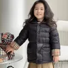 Kind Mädchen Mantel kleiden schwarze Farbe Baby Mädchen Winter warme Kleidung Sets Plaid Designer Kind Mädchen Jacken Mäntel