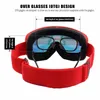 Ski Goggles PHMAX Ski Goggles Men Snowboard Glasses Women Winter Outdoor Snow Sunglasses UV400 Double Layers Lens Anti-Fog Skiing Goggles 231205