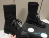 Lüks Tasarımcı Kadın Klasik Moda Boot Cowhide Kısa Botlar Yüksek Kaliteli Deri SH