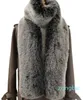 Sjaals Qearlstar superlange nepbont sjaal winter dames sjaal cosplay Warm Fashion decor Fluffy Shawl Wrap Luxe sjaal