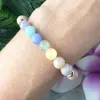 MG1079 7 Chakra Chakra Healing Crystals Armband Ny design Chakra Armband Meditation Yoga Armband Reiki Aromatherapy Jewelry288C