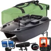 Localizador de peixes 500m gps rc isca barco carpa isca de pesca 3kg carga 10400mah motores duplos display lcd fishfinders sonar sensor294n