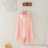 Filtar Swaddling Född badhandduk för Baby Pure Cotton Cape Bathrobe med Hood Robe Children's Bathrobes Baby Products Born Shower 231204