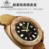 designer horlogehorloges Addies New Bronze Diving Machinery Watch Belt Glow Watch Heren high-end merkhorloge