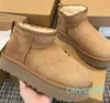 Designer ultra mini bota moda windtight austrália mulheres neve tasman marrom senhoras plataforma pele camurça lã de carneiro tornozelo botas