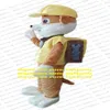 Costume de mascotte pour chiens de décombres Adulte Cartoon Character tenue Costumes Costumes habillés en mascottes de coupe de ruban ZX320255R