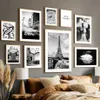 Schilderijen Parijs Handdoek Mode Straat Diamanten Ring Canvas Schilderij Posters Wall Art Prints Zwart Wit Foto Woonkamer Decoratie Thuis 231205