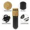 Microfoons BM800 V8 Geluidskaartenset Professionele audio condensatormicrofoon Studio zangmicrofoon voor karaoke Podcast-opname Live streaming 231204
