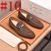 23Model 2024 Wedding Designer Dress Shoes Casual Men loafers Ny stor storlek lata ärtor skor broderi mockasins skor mocka läderskor zapatos