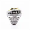 Anneaux Cluster Rings Highend Quality 9 Players Name Ring Stafford Kupp Donald 2021 2022 World Series Rams Team Championship avec Wooden