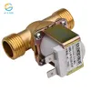 Ângulo s 220v dc 12v 24v g12 solenóide elétrico de latão normalmente fechado interruptor de entrada de água 00208mpa para controle solar 231205