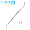 Other Health Beauty Items 1Pcs Dental Bone Curettes Tooth Cleaning Professional Stainless Steel Double Ended Surgery Instruments 231204