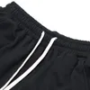 Shorts masculinos 2023 calças irregulares retalhos high street esportes metade moda coreana solta perna larga calça curta y2k roupas