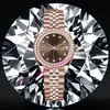 Diamantuhr, Designeruhr, Luxusuhr, klassische Damenuhr, modische Uhr, 36 mm, 31 mm, 28 mm, Automatikuhr, 904 Edelstahluhr, Saphirglas, wasserdicht, AAA-Uhr-R