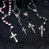 Chaines Colliers pendentifs Gothic Chokers hip hop y2k cadeau parfait pour les hommes droking