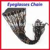 Eyeglasses chains KMD007 Wooden And Acrylic Beaded Pearl Sunglass Reading Glasses Eyeglasses Cord Chain Rope Holder 231204