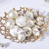 Christmas Decorations 70Pcs box Tree Ball Ornaments Snowflake Snowman Star Hanging Pendants Noel Navidad Home Decoration 2024 Year Gift 231205