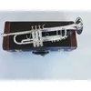 Instrumento musical Stradivarius Top Trumpet LT190S-85 Bb Trumpet banhado a ouro música de qualidade profissional grátis