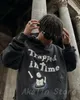 Sweats à capuche pour hommes Sweatshirts Harajuku 3D Skull Puff Imprimer surdimensionné Streetwear Hommes Haute Qualité Coton Doublure Sweat-shirt Top Femmes Couples Y2k Vêtements 231205