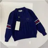 Зимний новый детский дизайнерский свитер с длинными рукавами и геометрическим узором, пуловер, свитер, кардиган, модный внешнеторговый мужской и женский свитер, размер 100-150 см b22