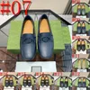 40model nieuwe heren zakelijke schoenen echt leer heren designer loafers schoenen hoge kwaliteit formele loafers comfortabele mocassins slip op bootschoenen