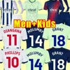 WEST Bromwich Voetbalshirts 23 24MOLUMBY DIANGANA DIKE BRUNT ASANTE Albion Voetbalshirt 2023 2024 Thuis Uit GRANT WALLACE PHILLIPS Heren Kindertenue Uniformen