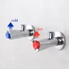 Angle s Bathroom Antiexplosion Thicken Toilet Triangular Copper Push Button Switch Wall Mounted for Sink 231205