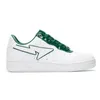 Bapestar Designer Star Shoes Runner A Bathing Ape SK8 Pelle verniciata Bianco Blu Bianco Rosso Shark Bianco Camo Rosa Donna uomo Skateboarding Platform scarpe da ginnastica Taglia 36-47