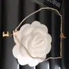 Collar de perlas de diamante Gargantilla colgante para mujer Chapado en oro Acero de titanio Diseñador Marca Letra Moda Cadena de cristal Collares Accesorios de joyería de boda