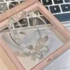 Kolor Bangle Color Opal Stone Bransoletka dla kobiet błyszczące kryształowe bransoletki księżyca wisiorek Banles Breakles Dam Birthday Biżuter