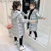 ダウンコート冬の服の子供用10代の女の子のためのジャケット