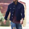 Vestes pour hommes Mâle Slim Revers Cargo Veste Respirant Hommes Manteau À Manches Longues Streetwear