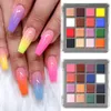 Acrylpoeders Vloeistoffen Lazy Nail Enhancement Gradual Powder Explosion Flash Design Speciale kleurenset voor nagellakontwerp 231204