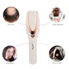 Prostownicze włosów 3 w 1 Elektryczne bezprzewodowe masaż promieni na podczerwień grzebień Wzchuczanie Wzrost wibracji głowica skóry głowy masażer przeciwprawą Opiekę nad stratą 231205