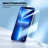 10PC Cell Phone Screen Protectors tempered glass for iPhone 11 12 13 14 15 Pro XR X XS Max screen protector suitable for iPhone 12 Pro Max Mini 7 8 Plus SE glass 231205