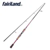 Fairiland canne à pêche filante en fibre de carbone canne à pêche au leurre 6' 6 6' 7' MH canne à poisson leurre avec manche en bois de liège grand ga321Y