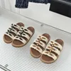 Luxury designer Fur slippers fur Slides for women Winter wool fluffy sandals for womens flat snow slippers Shoes Factory footwear Large size 35-42
