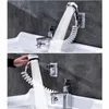 バスルームシャワーヘッド4 PCSSET WASHBASIN FAUCET外部セット家庭用噴霧器ストレーナーホースハンドヘルドフレキシブルヘア洗浄231205