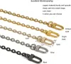 Sac pièces accessoires O forme chaîne en métal sac à main 0.6CM 6MM chaînes épaule bandoulière sac accessoires charme 231204