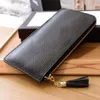 Designer portefeuille Femme Sac à glissière Femelle Carte de mode Holder Pocket Long Tassel avec Box2302