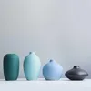 Japanese Style Flower Vase Colorful Ceramic Flower Vase Minimalist Desktop Mini Vase Home Decorative Craft SH190925202e