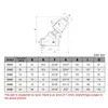 Angle s 304 siège pneumatique en acier inoxydable, filetage femelle, Type Y, arrêt de vapeur à haute température 231205