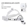 Magnifying Glasses 5W ENT Dental LED Head Light Lamp for Binocular Loupes Brightness Spot Ajustable Lab Headlamp Headlight DEASIN 231204
