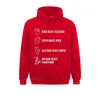 Men's Hoodies Long Sleeved Pure Cotton Hoodie Autumn And Winter Customized Sportswear Fun Christmas Street Wear