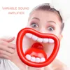 Funny Toys Novelty Voice Changer Big Mouth Funny Megaphone Recording Toy Creative Handheld Voice Changer Kids Voice Changer Children Speake 231204