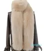 Sjaals Qearlstar superlange nepbont sjaal winter dames sjaal cosplay Warm Fashion decor Fluffy Shawl Wrap Luxe sjaal