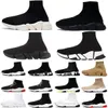 Hızlar 2.0 V2 3.0 Ayakkabı Platformu Sıradan Ayakkabı Erkek Kadın Tasarımcı Balanciagas Black White Tripler Paris SOCKS BOOTS Runners Işık Graffiti Vintage Trainers Sneakers