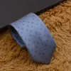 2024 Брэнд мужчина связывает шелк Жаккард Классический тканый галстук